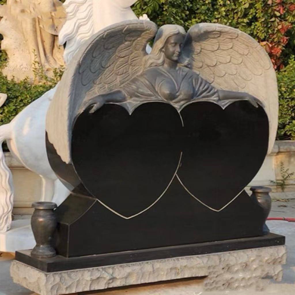 Cloch uaighe Croí Dúbailte Angel Guardian